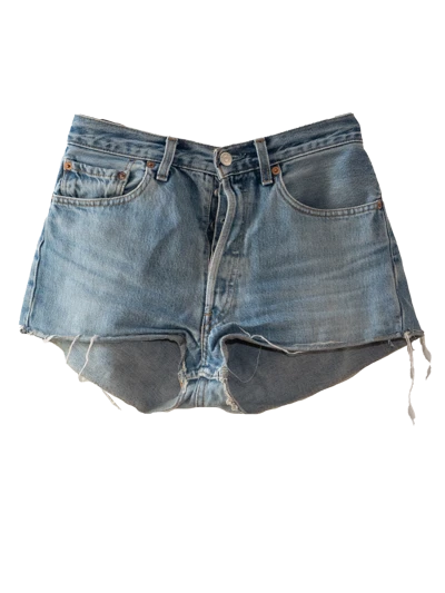 Levi's Denim Blue Mini Shorts